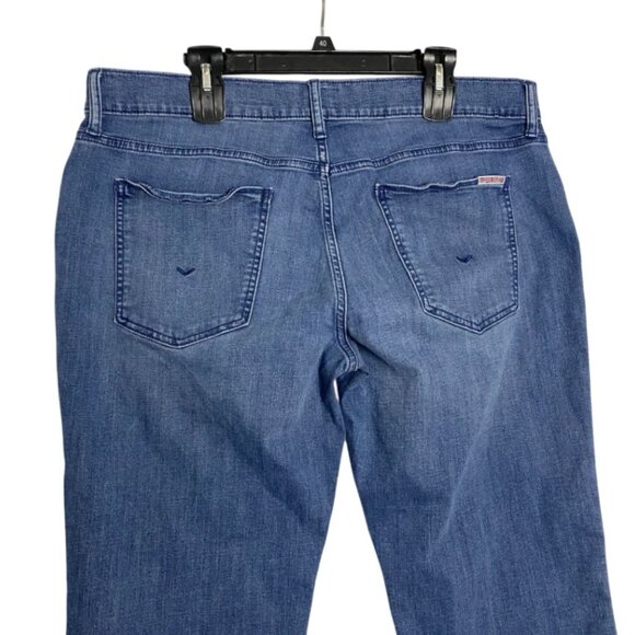 Hudson Blake Slim Straight Mens Medium Wash Denim Jeans Pants Size 38 - Picture 4 of 7